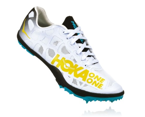 Sapatilhas Hoka One One Rocket LD Portugal - Sapatilhas Running Mulher Pretas / Azuis - TOJGCS-036